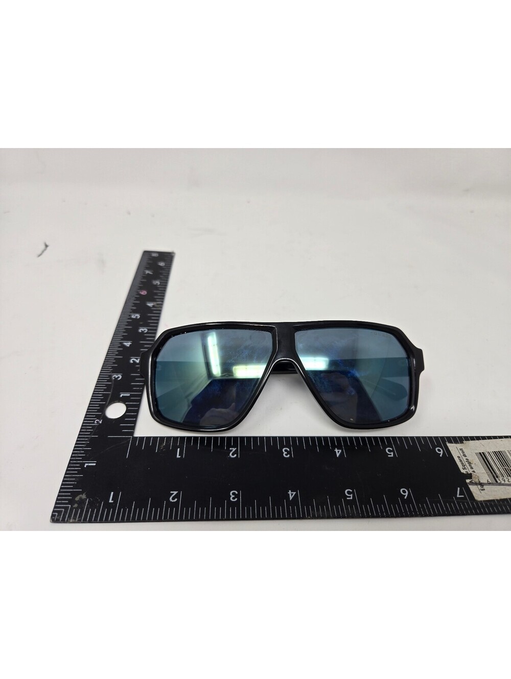 Guess Black Aviator Style Sunglasses with Blue Tinted Lenses